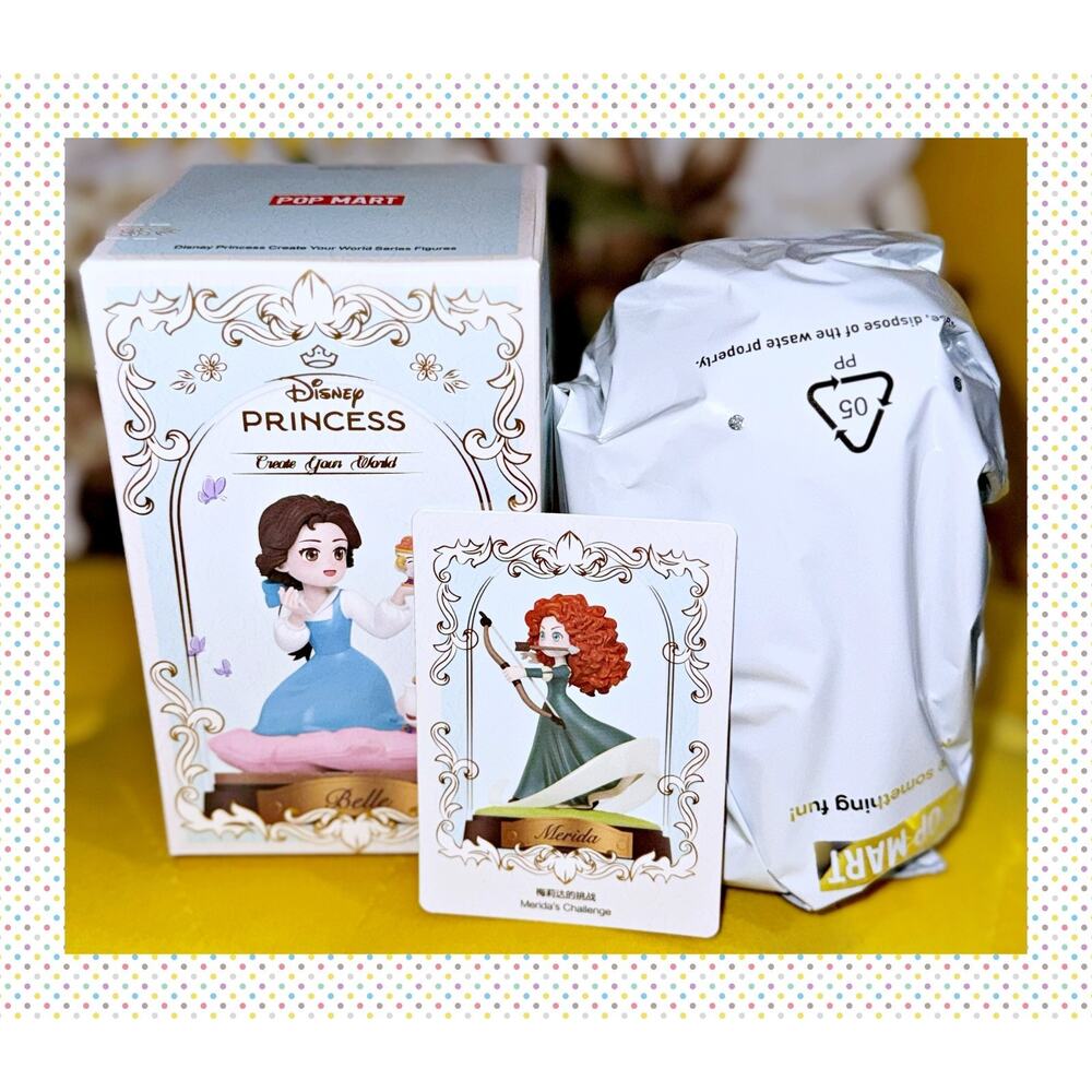 POP MART Disney Princess Create Your World Merida's Challenge Figure Collect
